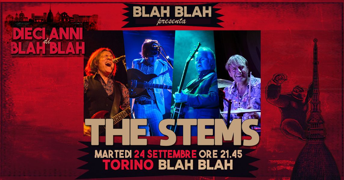 The STEMS Legendary Australian Garage\/ Power Pop, 40 Th Anniversary - 10 anni del Blah Blah 