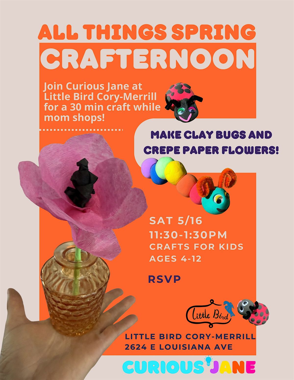 Crafternoon at Little Bird Cory-Merrill
