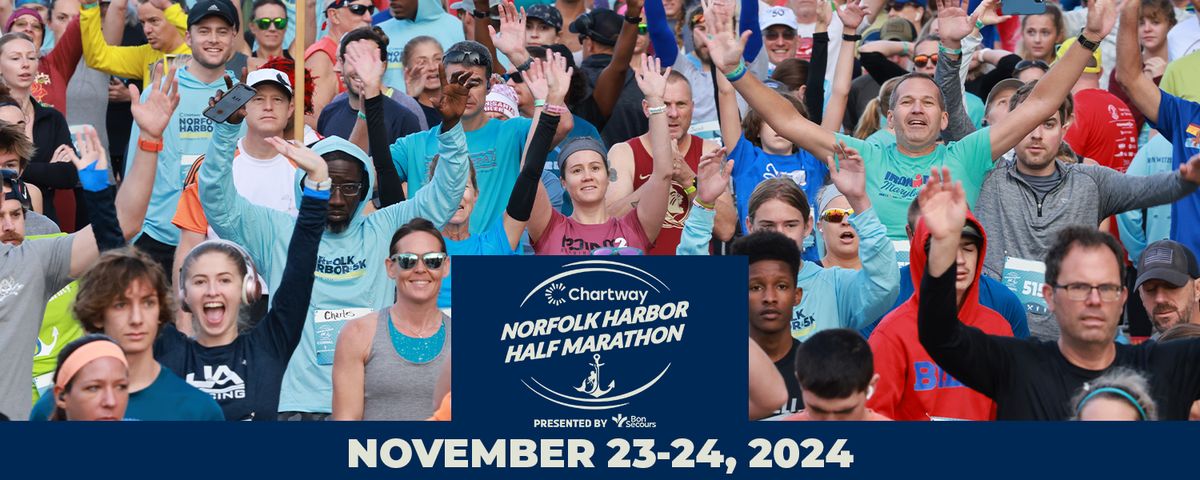 Norfolk Harbor Half Marathon, 5K, 10K, Get Nauti Challenge, and Nauti Lite Challenge