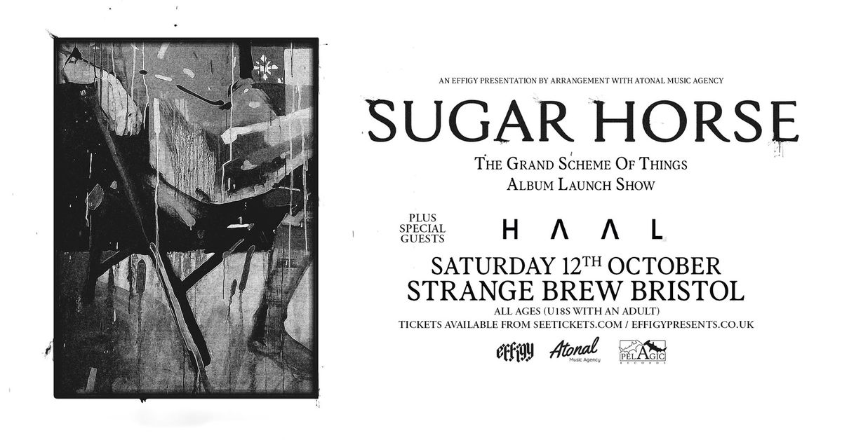 Sugar Horse - Album Launch Show plus HAAL at Strange Brew, Bristol