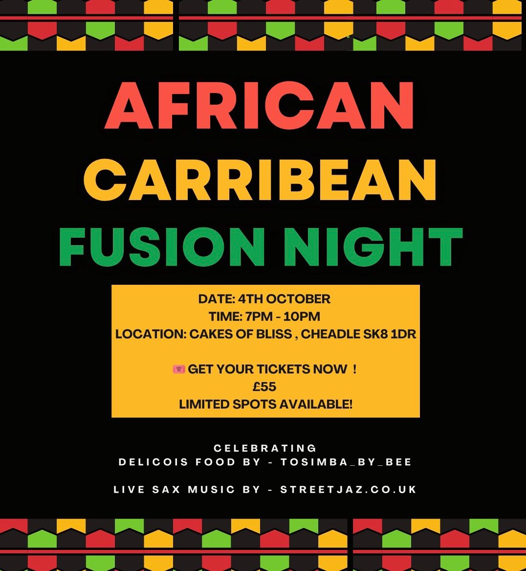 Aftican Caribbean Fusion Super Club  