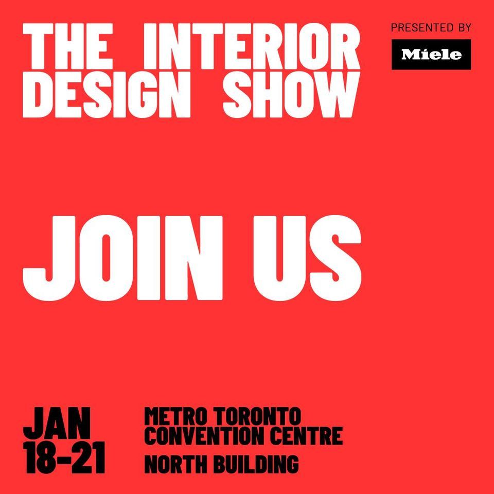 Interor Design Show Interior Design Show (IDS) Toronto 2024, Metro Toronto Convention ...