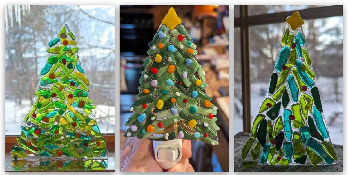 Glass Fusion Workshop: Christmas Trees