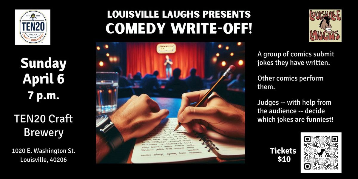 April 6 Comedy Write-Off