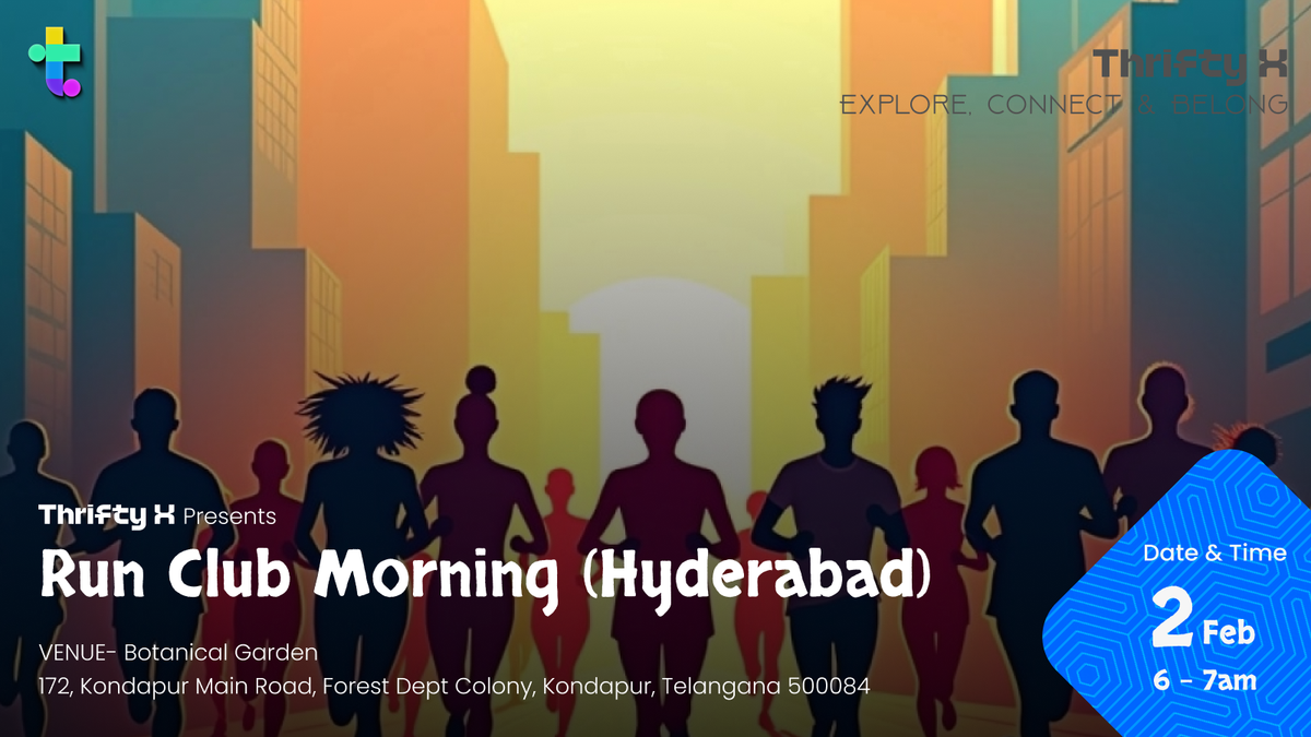 Thrifty X Present Run Club Morning (Hyderabad)