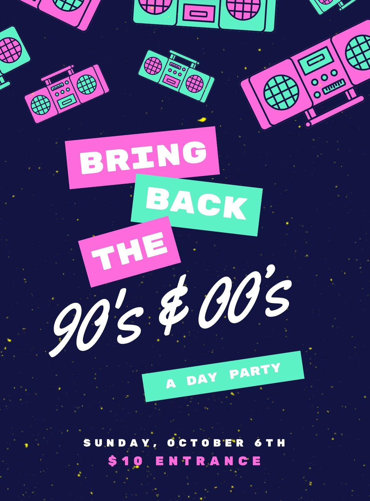 90s vs 2000s Party