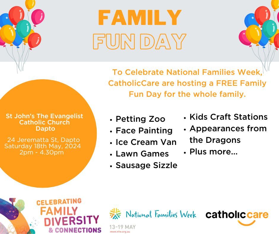 National Families week - Family Fun day 