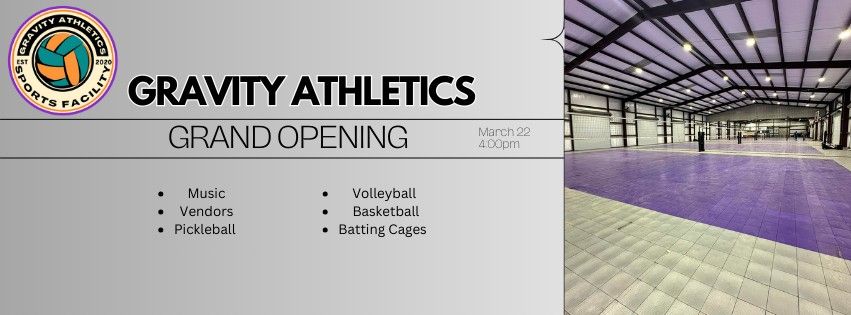 GRAVITY ATHLETICS - GRAND RE-OPENING 