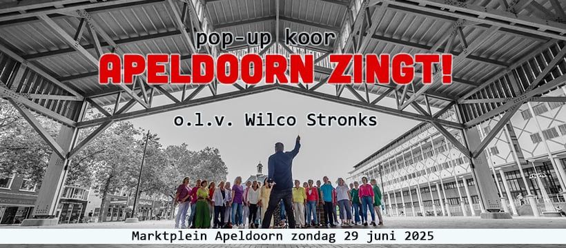 Markthal Apeldoorn POP-UP KOOR\/FLASHMOB