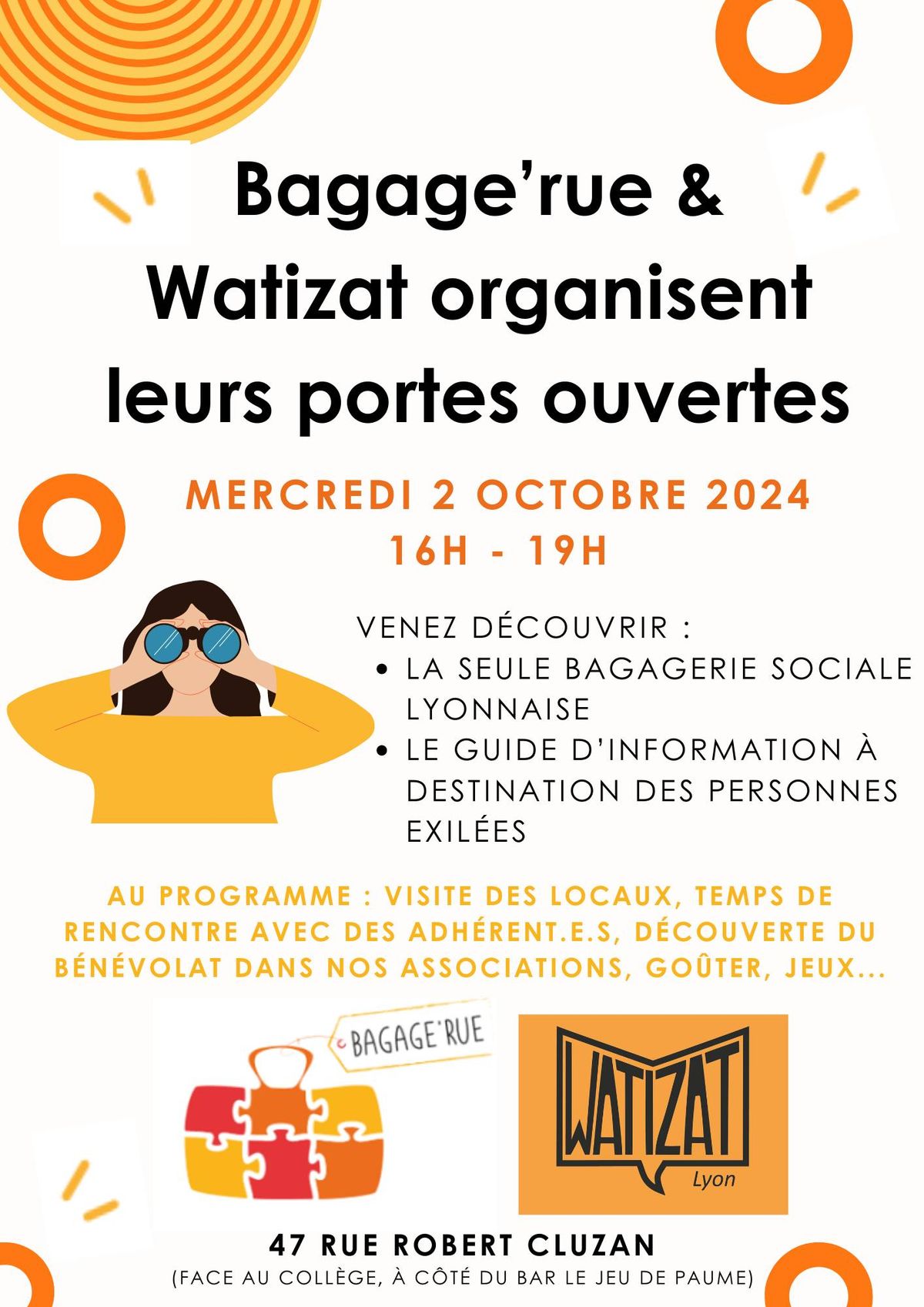 Portes ouvertes de Bagage'Rue & Watizat