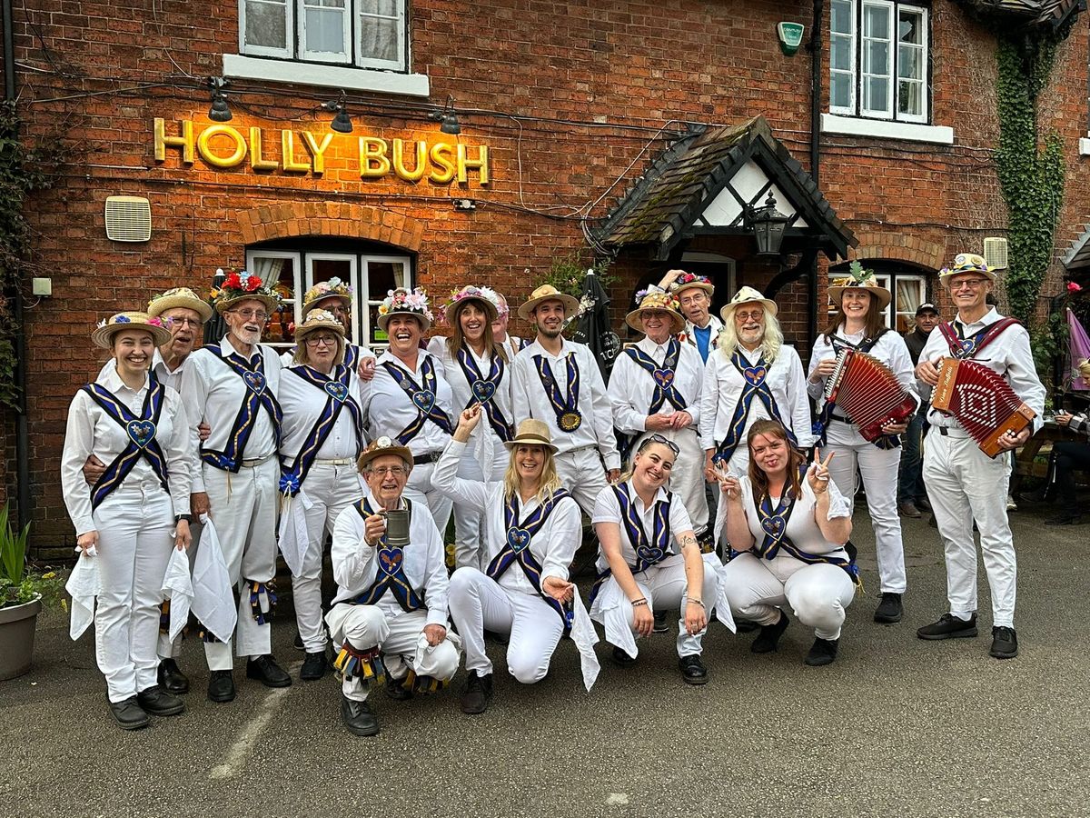 Traditional Boxing Day Morris Dancing in Uttoxeter 