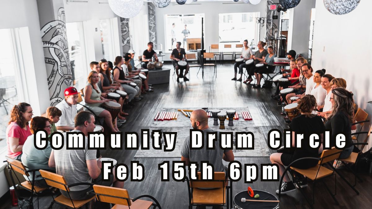 Community Drum Circle @Sunburst School of Music