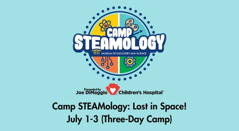 Camp STEAMology: Lost in Space! - July 1-3 (Three-Day Camp)