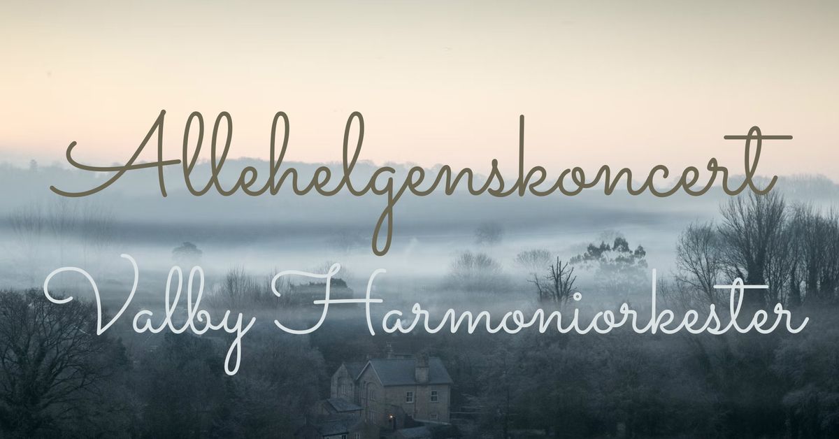 Allehelgenskoncert med Valby Harmoniorkester