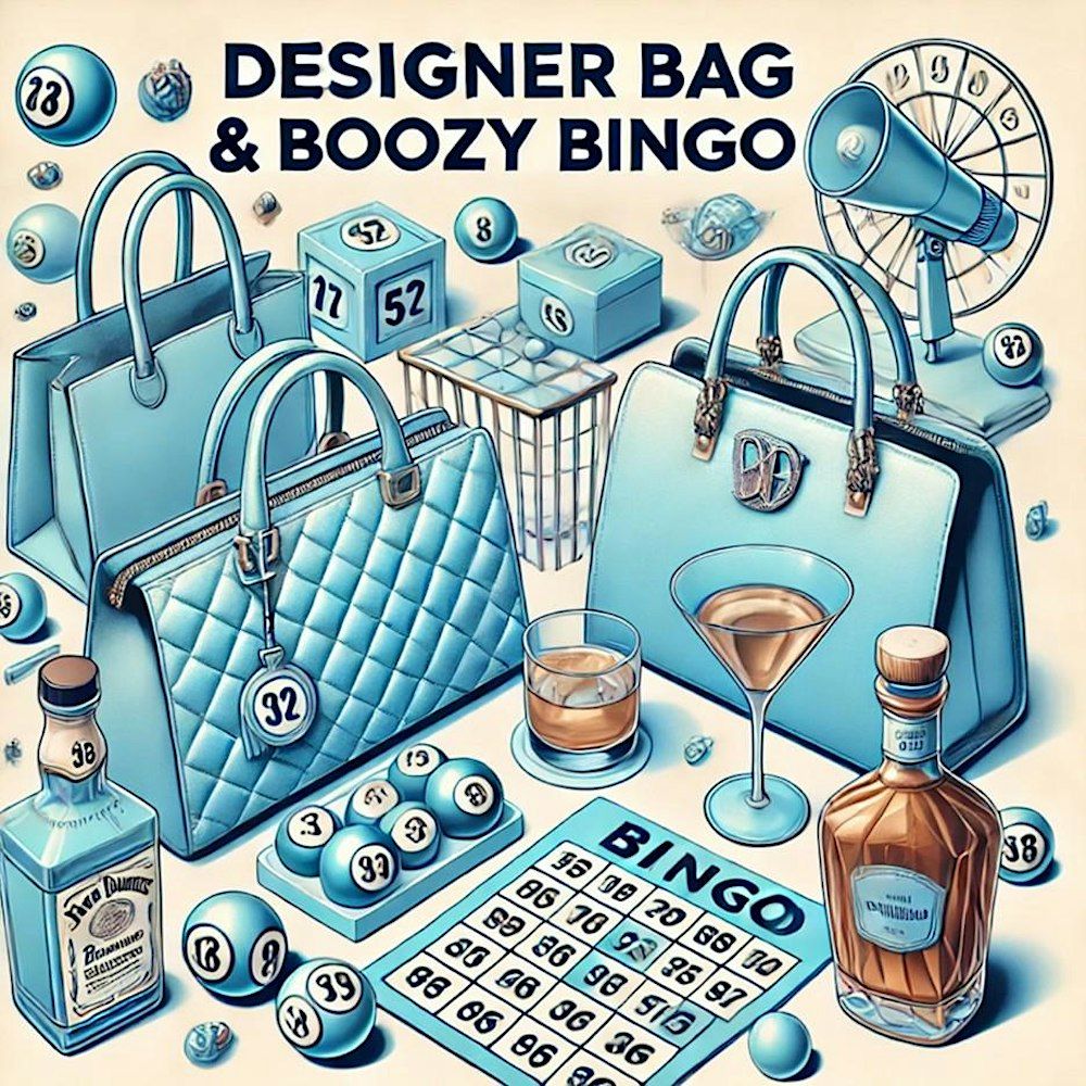 Flashes Aquatics Designer Purse and Boozy Bingo!