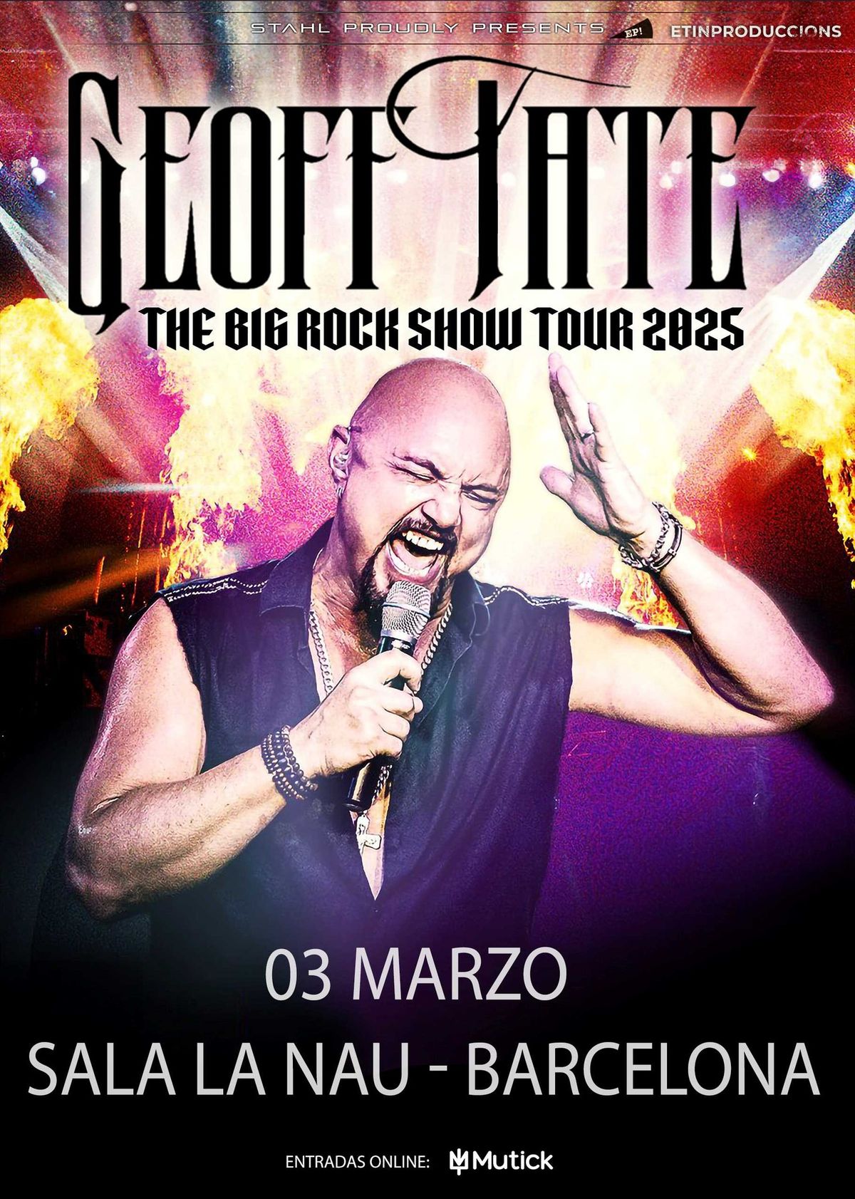 Geoff Tate - Big Rock Show | Barcelona, ES