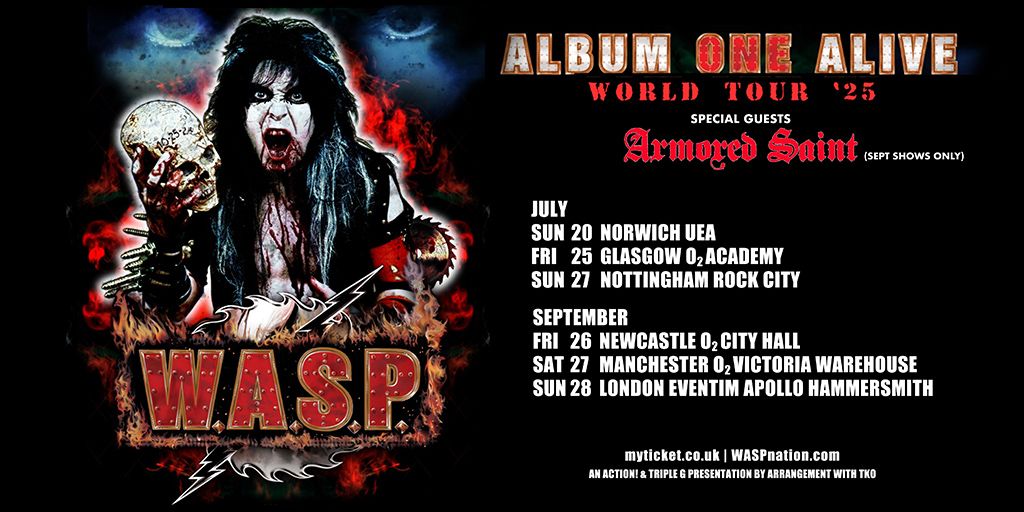 W.A.S.P. | Norwich UEA