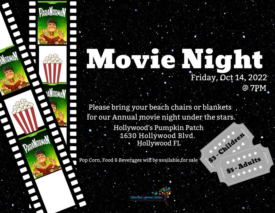 Movie Night Under the Stars, 1630 Hollywood Blvd, Hollywood, FL 33020 ...