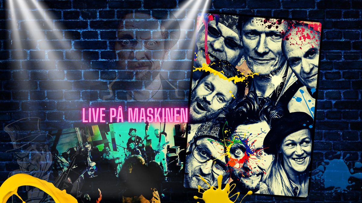 Eik Skibdal & Det Magiske Teater live p\u00e5 Maskinen 