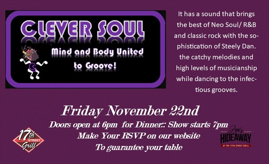 Clever Soul Dinner & A Show