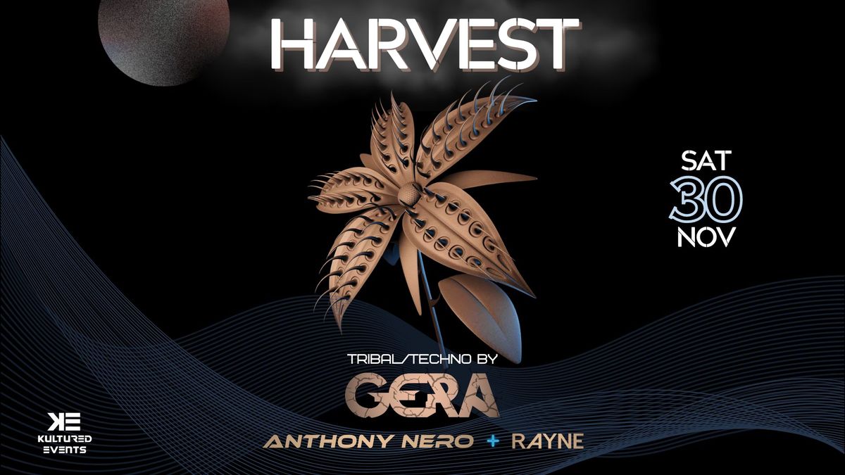 HARVEST with DJ GERA & ANTHONY NERO b2b RAYNE @ BAMBU NIGHTCLUB 11.30.24 