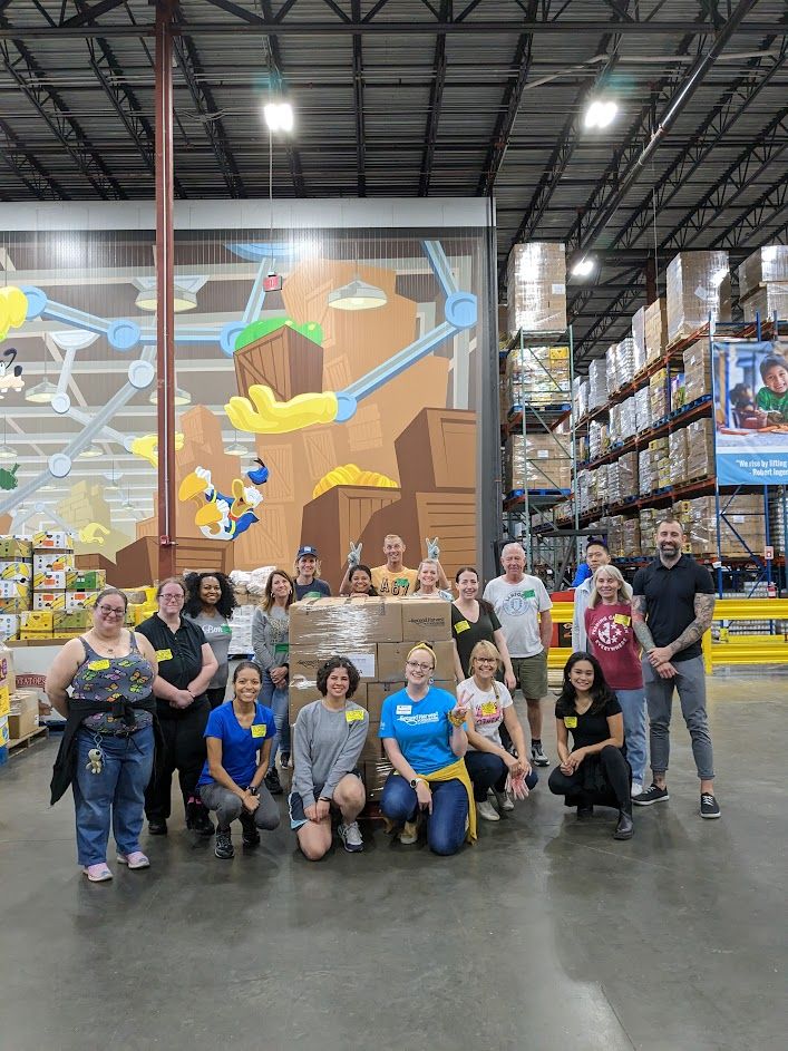 Sorting at Second Harvest!