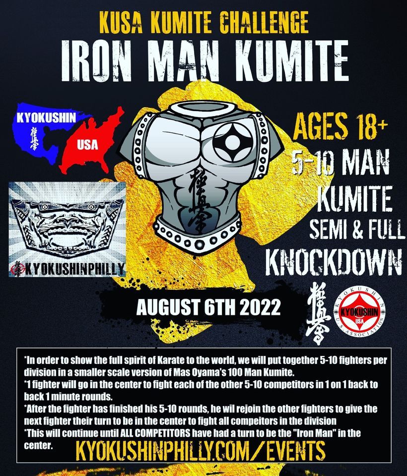 Iron Man Kumite (Kyokushin Sparring Challenge)