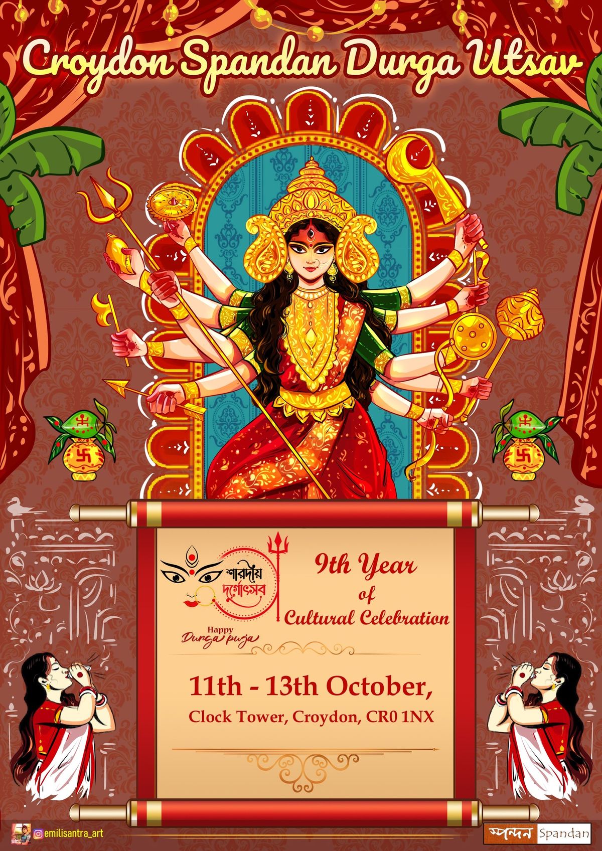 Croydon Spandan Durga Utsav