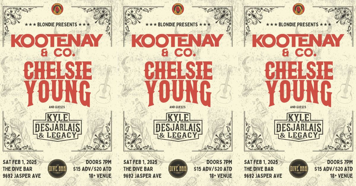 Kootenay & Co, Chelsie Young, Kyle Desjarlais & Legacy