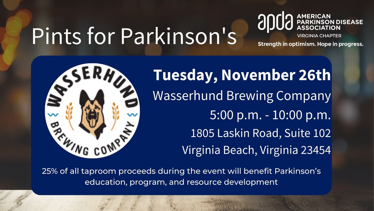 Pints for Parkinson's