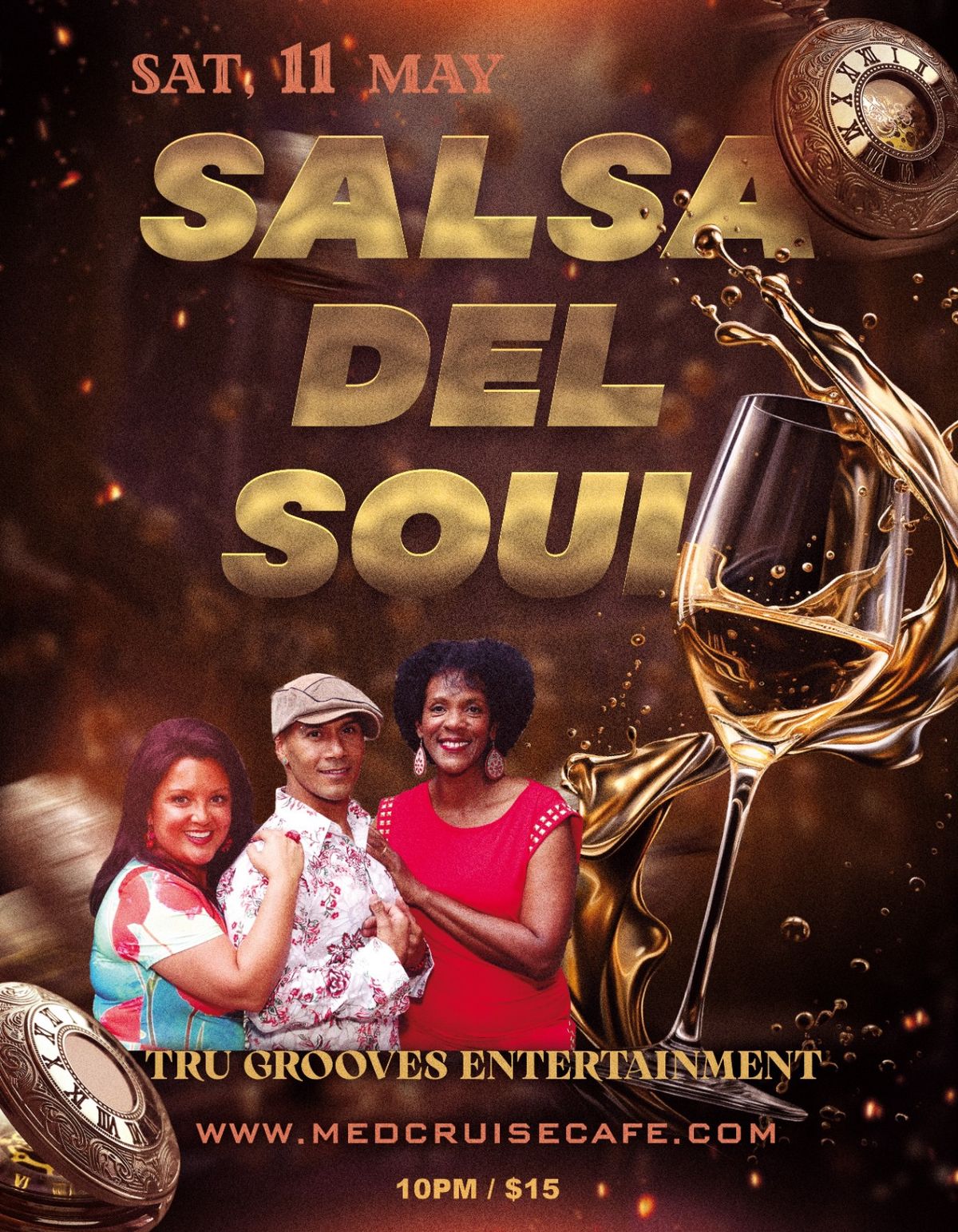Salsa del Soul at the Med Cruise! 