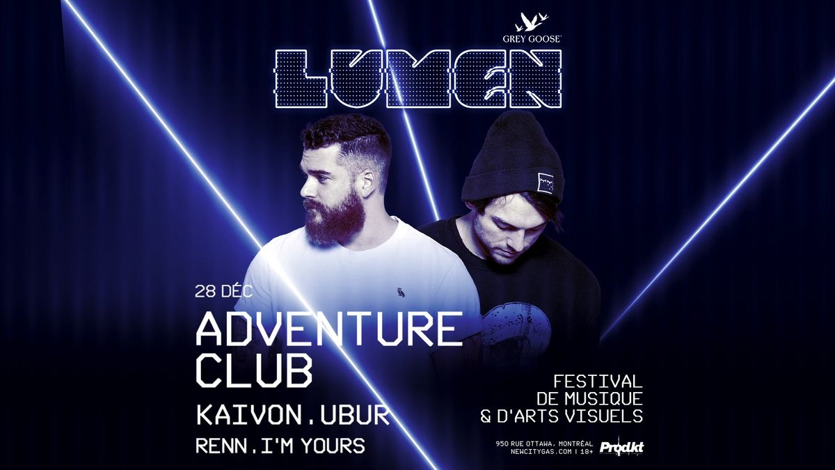 Adventure Club at New City Gas - Lumen