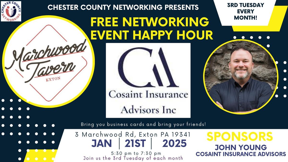 Chester County Networking Monthly Happy Hour 