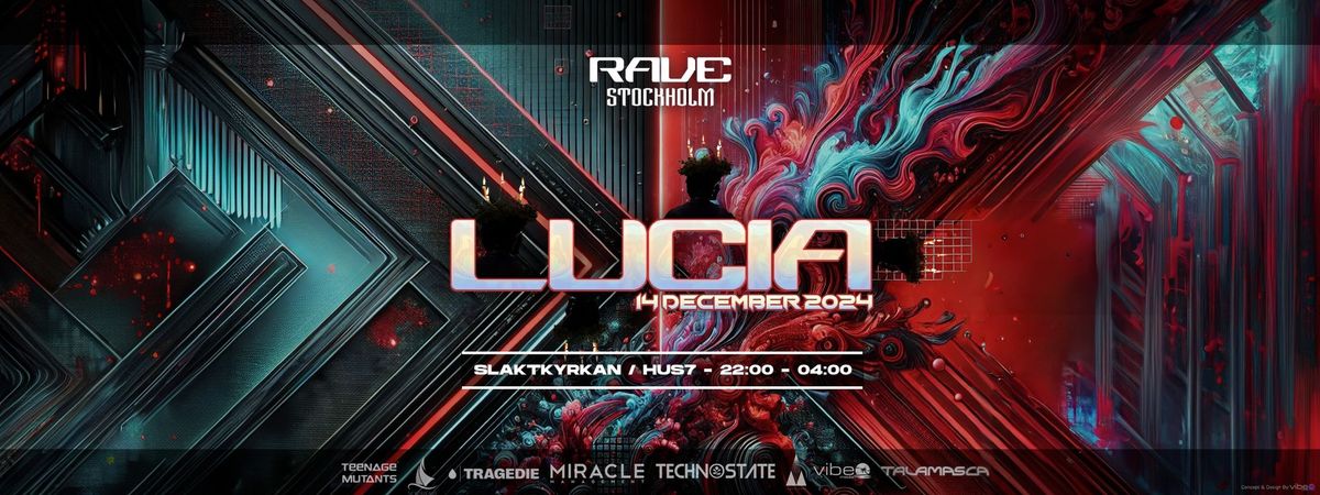 Rave Stockholm Lucia IV \u2013 Talamasca x Teenage Mutants