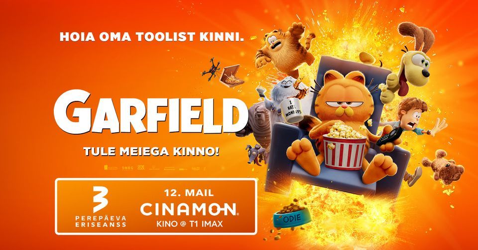 TV3 perep\u00e4eva eriseanss ''Garfield'' CINAMON T1 kinos! ?