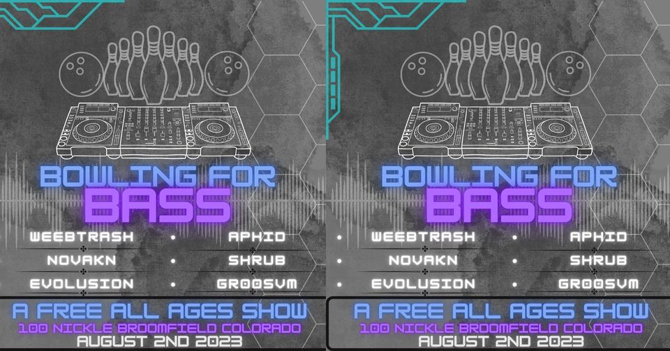 FREE: Bass N' Bowl ft. Weebtrash, Aphid, Novakn, Shrub, Evolusion, Groosvm - Live at 100 Nickel