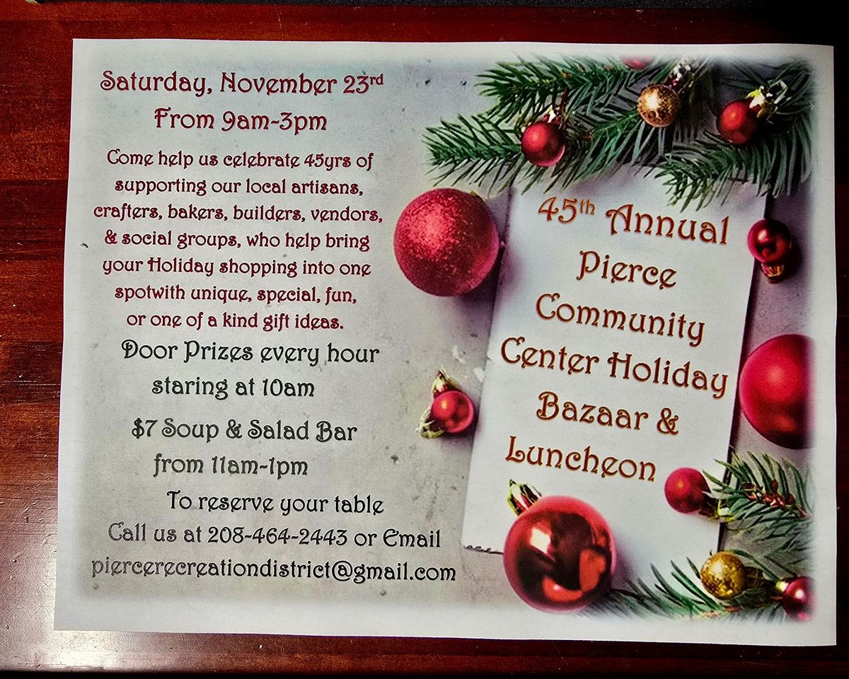 45th Annual Holiday Bazaar 