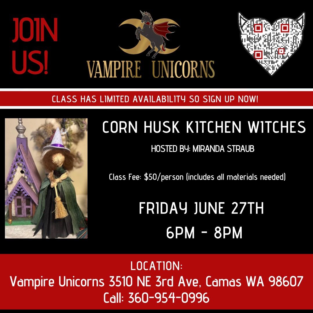 Corn Husk Kitchen Witches