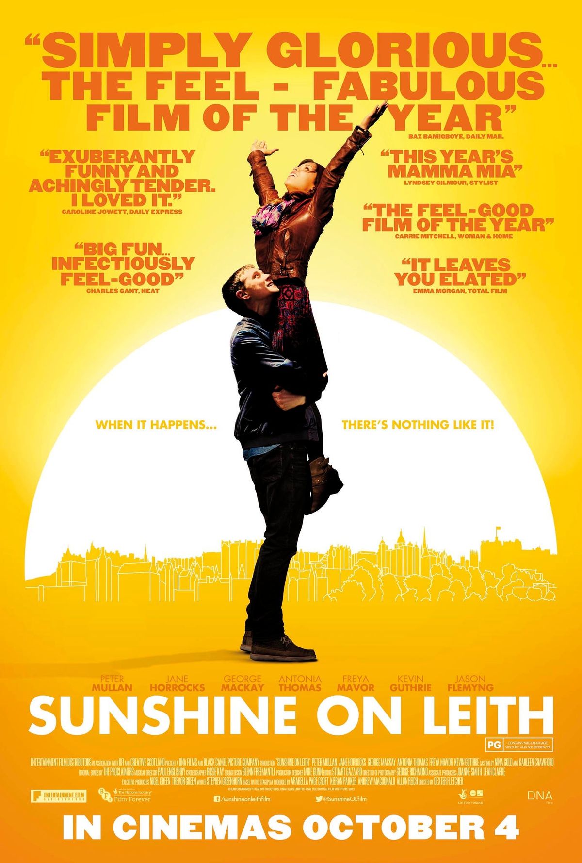 Sunshine On Leith (PG)