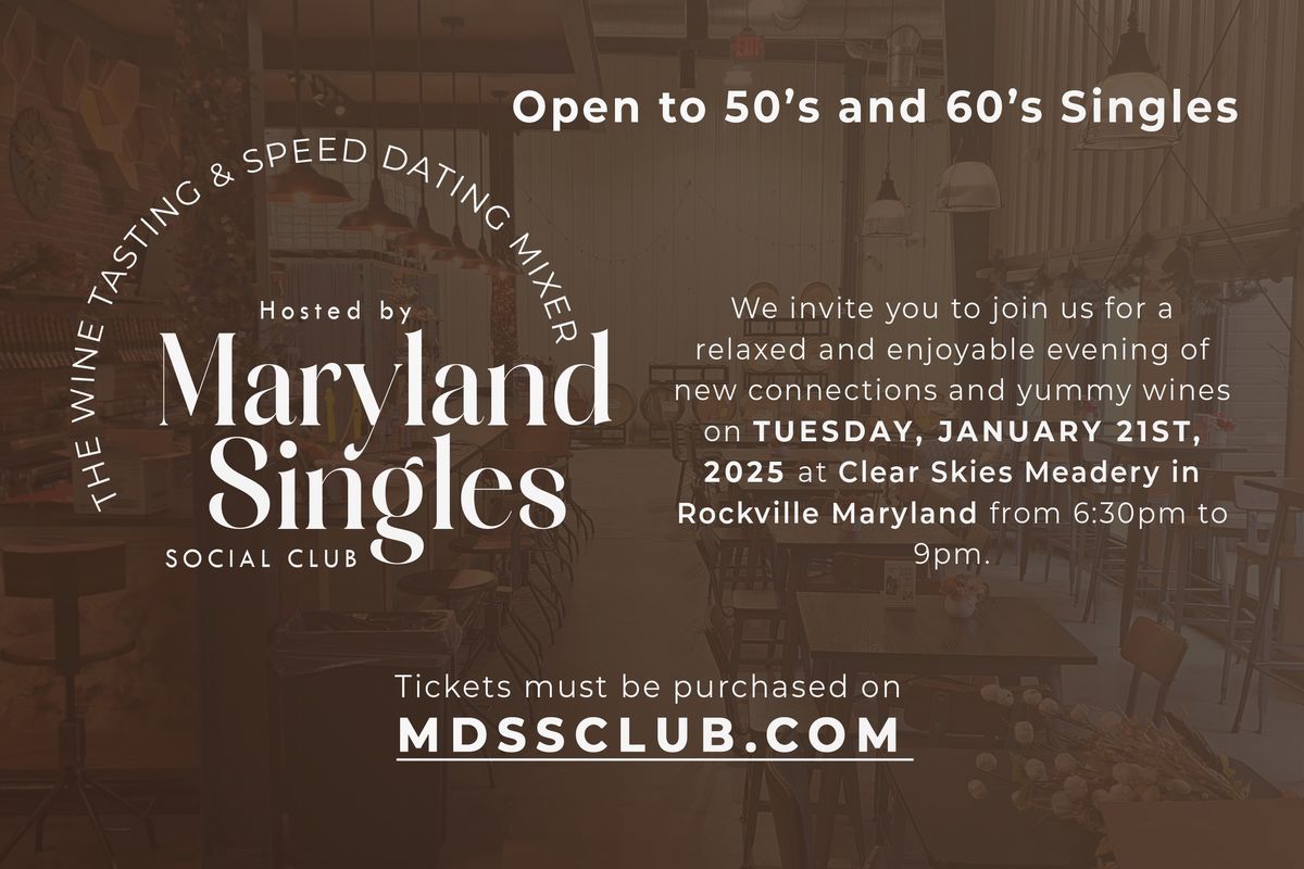 January Wine Tasting + Speed Dating Mixer