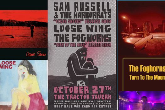 Sam Russell & The Harborrats ALBUM RELEASE w\/Loose Wing & The Foghorns ALBUM RELEASE