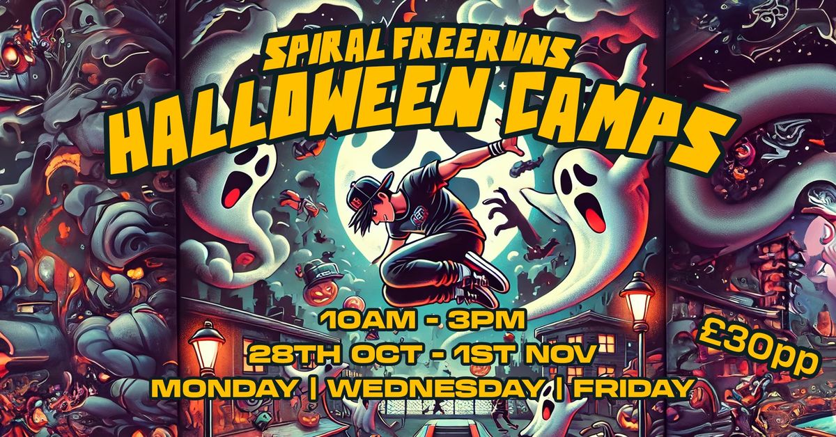 Spiral Freeruns Halloween Holiday Camps