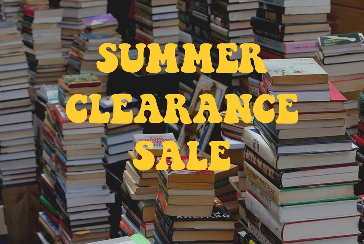 Second Flight Books Summer Clearance Sale