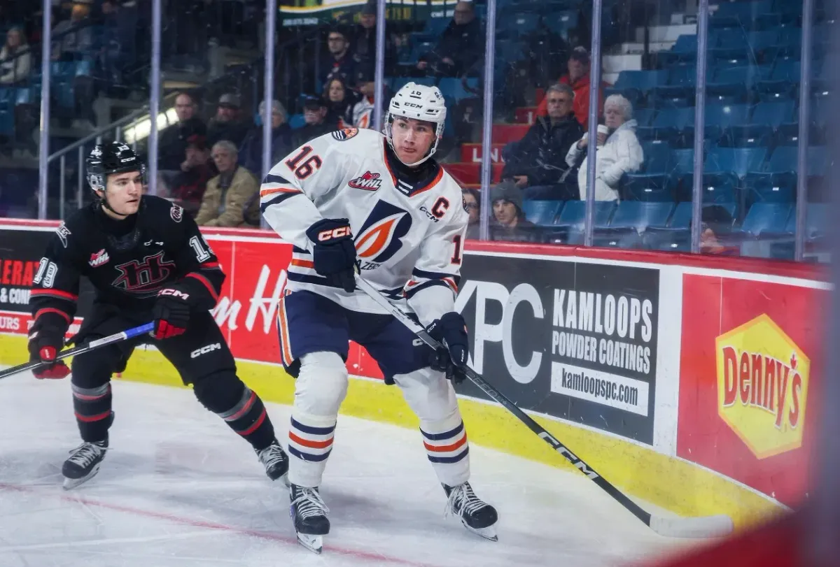 Saskatoon Blades at Kamloops Blazers