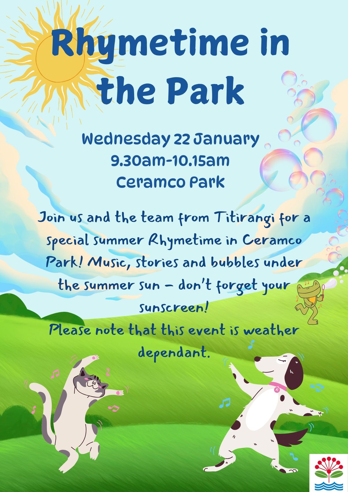 Rhymetime in the Park