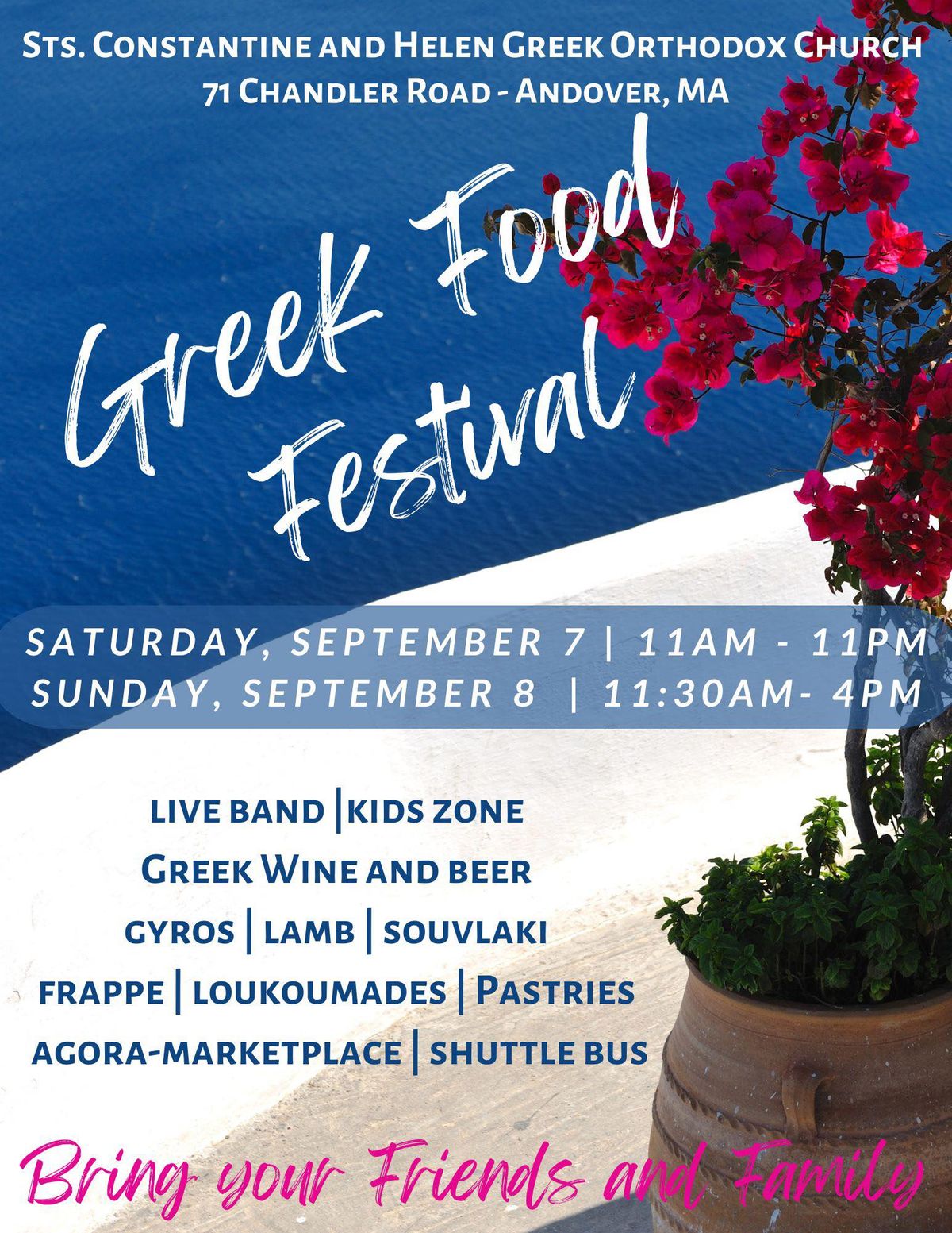 Andover Greek Festival 2024, Sts. Constantine & Helen Greek Orthodox