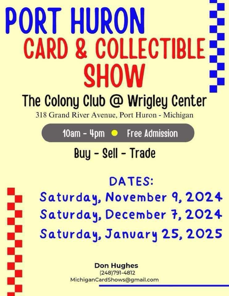 Port Huron Card and Collectible Show