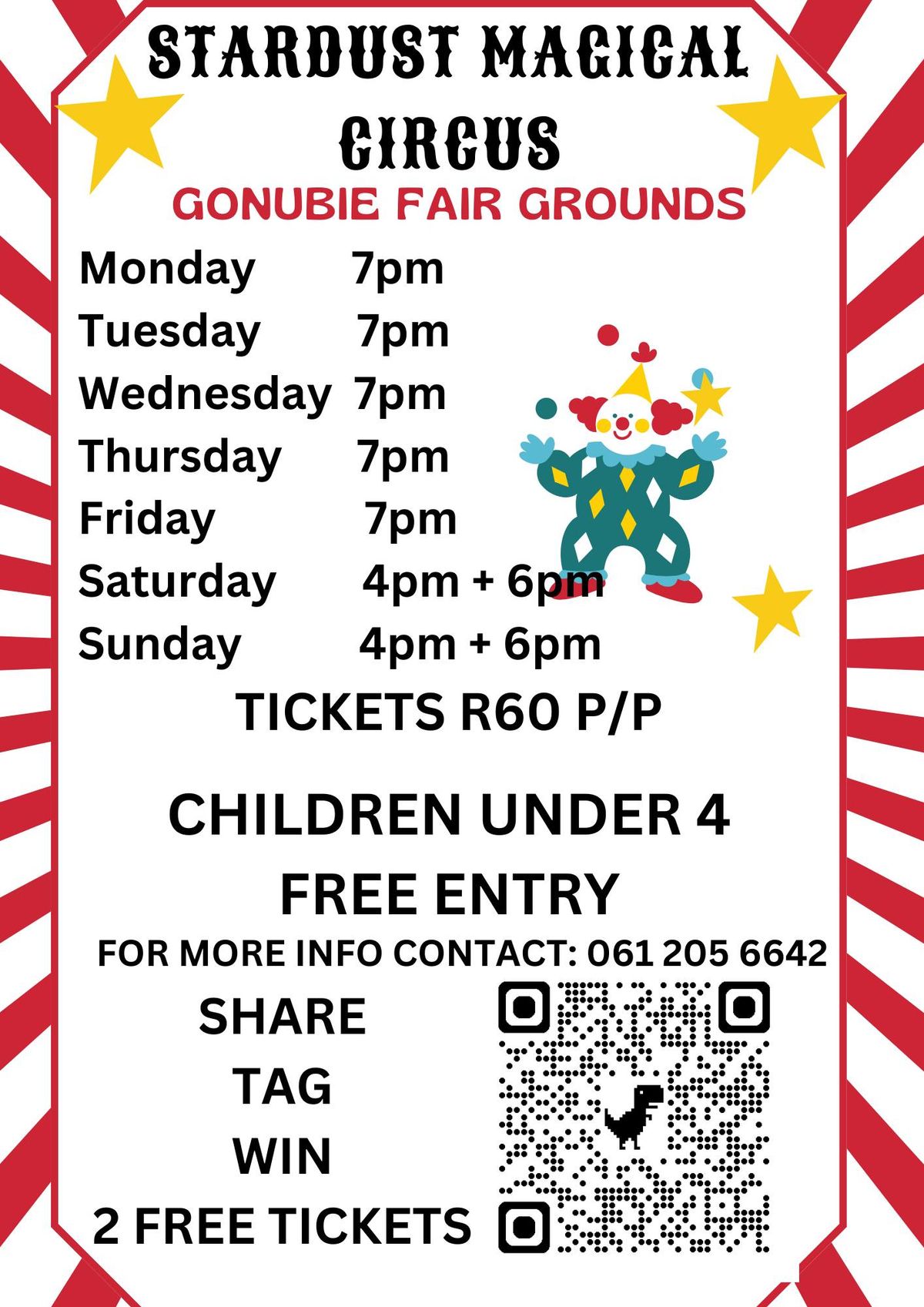 FESTIVE FAMILY CIRCUS SHOWS