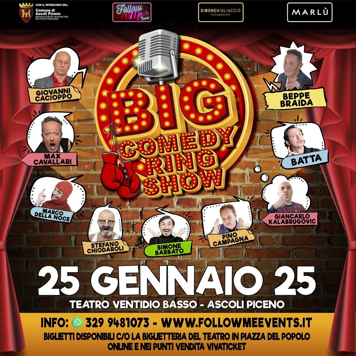 Big Comedy Ring Show - Ascoli Piceno 