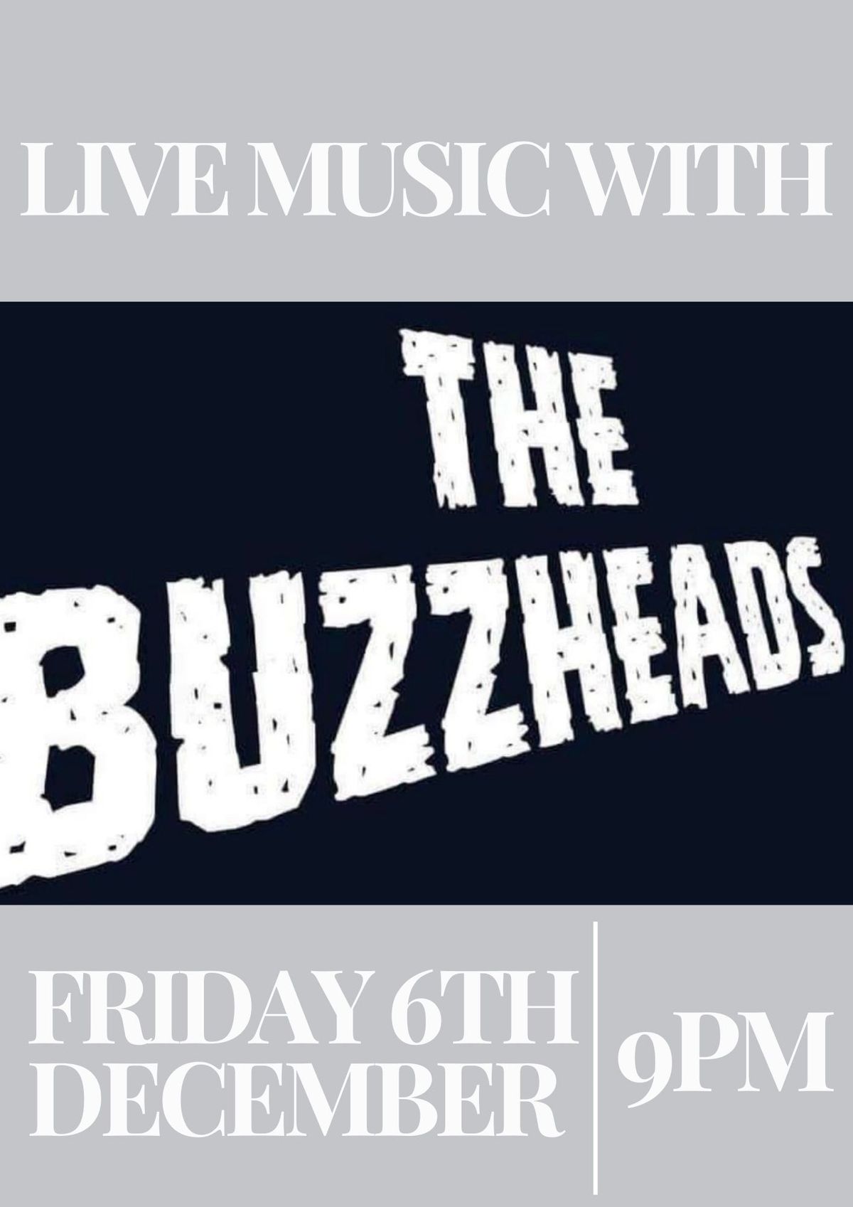 Live Music - The Buzzheads